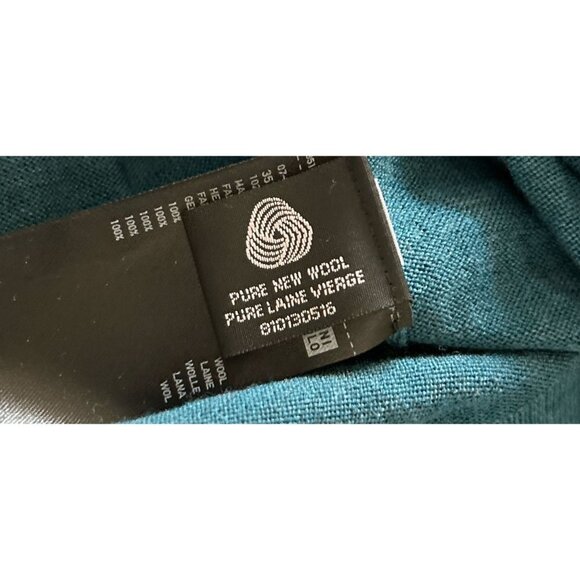 UNIQLO Pure New Wool Crewneck Pullover in Heather Blue Size Large - Picture 9 of 9